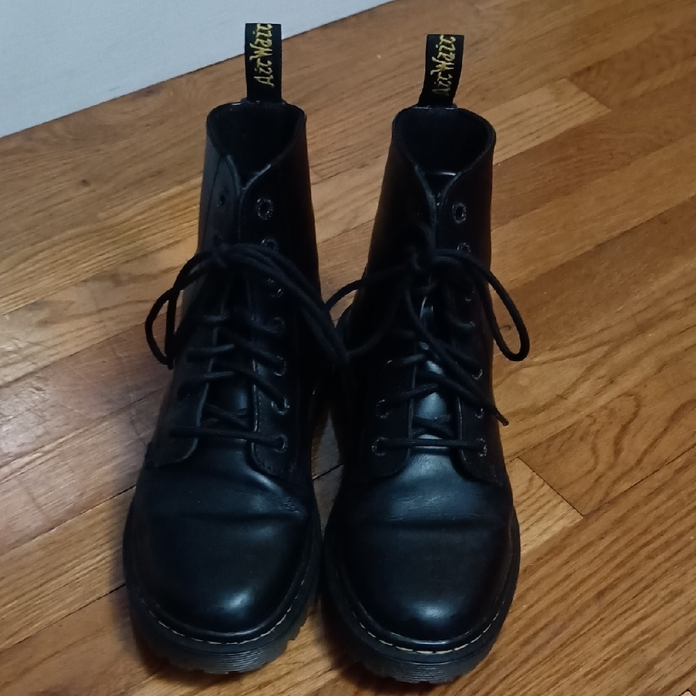 Dr. Martens Black Combat Boots